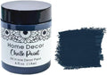 Non-Toxic Furniture Paint Vintage Chalk Paint for Wood/Metal/Glass, Indoor/Outdoor Use No Sanding & Primer Needed Matte Finish Cabinet Paint, Waterbased | Acrylic | Crafts for DIY Projects 4oz/118ml (Navy Blue)