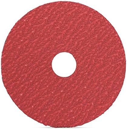 BHA 5" x7/8" Ceramic Resin Fiber Discs, 24 Grit - 25 Pack