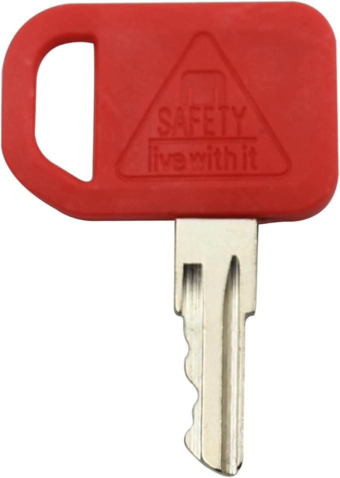 AT195302 6PCS Ignition Keys AR51481 Replacement for Jo-hn Deere Heavy Equipment Loader Backhoe Loader Tractors 1200 210C 310A 310C 410B 550B 700H 1050J 210LJ 250D 460E 410C 710D