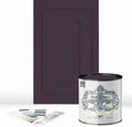 ALL-IN-ONE Paint by Heirloom Traditions, Famous (Deep Amethyst), Quart - Durable cabinet and furniture paint. Built in primer and top coat, no sanding needed. Includes our 30 featured color card.