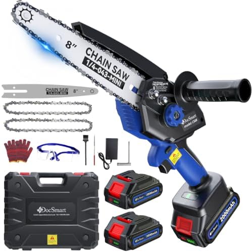 8 inch Mini Chainsaw with 1000W Brushless Motor