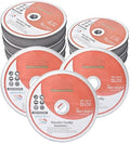 100 Pack 7 Inch Cut Off Wheels for Metal and Stainless Steel Cutting Discs for Angle Grinders 7 x 1/16 x 7/8 Inch