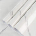 Large White Marble Wallpaper Peel Stick Countertops Granite Conatact Paper | Thick 48"x197" Marble Counter Top Vinyl Wrap Waterproof Self-Adhesive Wall Paper DIY Furniture Sticker for Kitchen Countertop