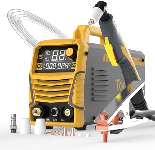 TOOLIOM 50A Large LCD Display Plasma Cutter 110/220V