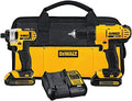 DEWALT DCK240C2R 20V MAX Cordless Lithium-Ion Drill Driver and Impact Driver Combo Kit (Renewed)