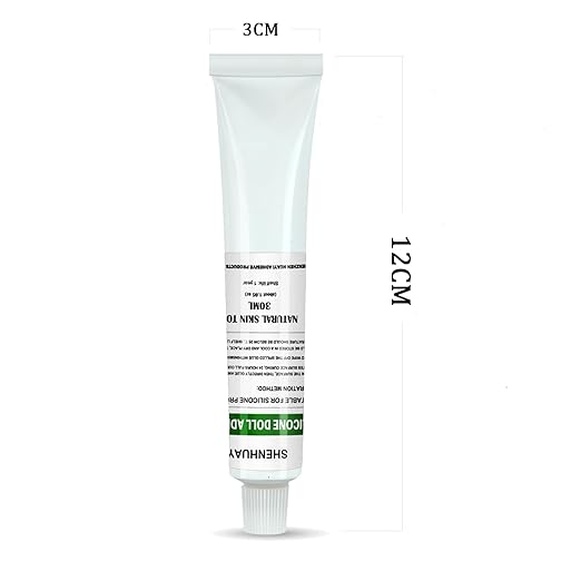 Silicone Adhesive Skin Tone Soft Silicone Doll bonding Filling Special Effects Makeup Repair Model Making Strong Waterproof Seal Stronger Adhesion 1.12 oz