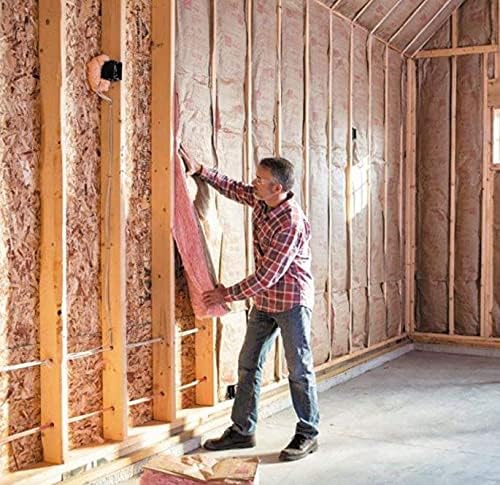 Owens Corning R-13 Pink Kraft Faced Fiberglass Insulation Roll 15 in. x 32 ft. (3)