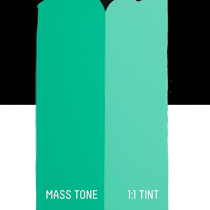 Liquitex BASICS Acrylic Paint, 118ml (4-oz) Tube, Bright Aqua Green