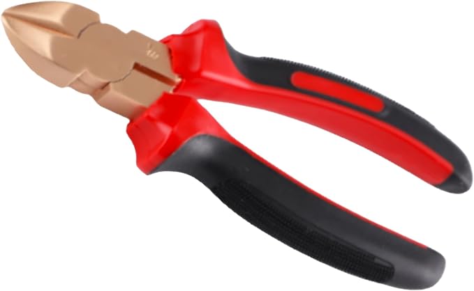 TMAX Non Sparking Diagonal Cutting Pliers 150mm (6") L, Aluminum Bronze | Spark Free Safety, Non-Magnetic And Corrosion-Resistant | Safety Tool For Flammable Hazardous Environment