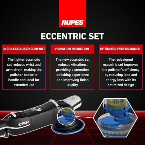 RUPES BigFoot LHR15 Mark V Random Orbital Complete Polishing Kit