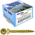 Jake Sales #10 X 1-1/2" Gold Star Wood Screw Torx/Star Drive Flat Head - Multipurpose Torx/Star Drive Wood Screws - CASE Qty 42 Boxes 5,502 Screws
