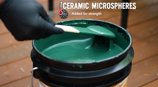 Elastomeric Roof Coating SUPERMAX (Hunter Green, 1 Gallon)
