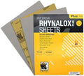 Indasa 50 PCS 9x11 Sandpaper Rhynalox Plusline - 400 Grit Dry Sanding Sheets, Professional-Grade Abrasive for Wood, Metal, Automotive, and Paint Finishing - Durable, Clog-Resistant Sand Paper