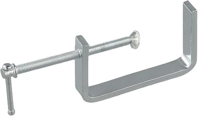 Stainless Steel C Clamps, 0-100 Mm 4 Sizes C Clamp, Heavy Duty Woodworking Clamp With Wide Jaw Openings For Carpentry Woodwork Building Wood, Plastic, Stone, Metal Stable Clamping(0-100mm)