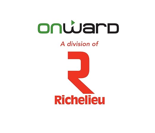 Richelieu Hardware 2821WB Onward 3-1/2-in (89 mm) Full Mortise Butt Hinge - 1/4" Radius, White (2-Pack)