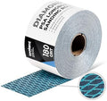 toolant Diamond Shape 180 Grit Sandpaper Roll, 2-3/4" Wide 10Yard Longboard