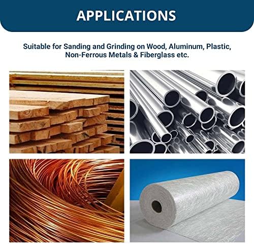 Benchmark Abrasives 2” x 72” Inch Sanding Belts with Aluminum Oxide Sand Paper for Metal Grinding, Sanding, Knife Polishing, Surface Blending Belt Sander Paper Belt for Woodworking (6 Pack), 100 Grit