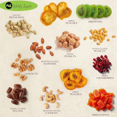 NUT CRAVINGS - Christmas Treats Tower - (12 Assortments)