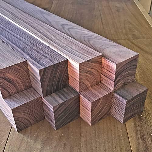 Purple Heart Wood Turning Blanks 4pcs - 2" x 2" x 6"