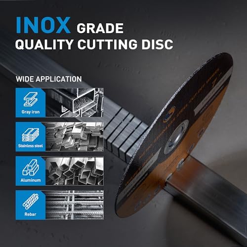 S SATC 7" Cutting Wheel 25 PCS Metal Cutting Blade 7 x 1/16 x 7/8 inch Cutting Disc Die Grinder Disc Fits Angle Grinder Air Tool
