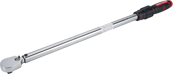 CRAFTSMAN Torque Wrench, 1/2" Drive, 50-250 FT-LB (CMMT99434)