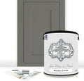 ALL-IN-ONE Paint by Heirloom Traditions, Woodlands (Muted Earthy Mossy Green), Gallon - Durable cabinet and furniture paint. Built in primer and top coat, no sanding needed. Includes our 30 featured