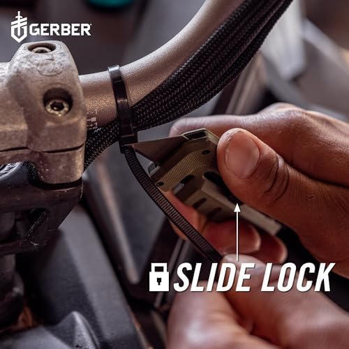 Gerber Prybrid EDC Pocket Knife Multitool 8-in-1 Box Cutter, Green G10