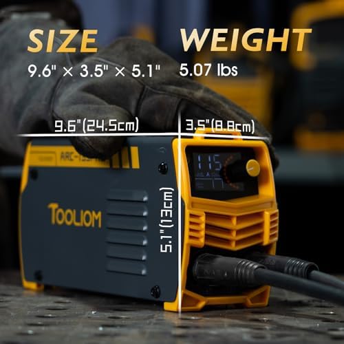 TOOLIOM 135A 2-in-1 Mini Stick Welder, 110V/220V