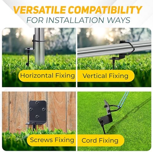 [UPGRADED] 14” Full Spiral Blade Mobile Home Anchor - 4pcs Ground Anchor