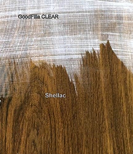 Clear Water-Based Grain & Pore Filler - 1 Gallon By Goodfilla | Innovative & | Compliments All Woodworking Finishing Products | Paintable, Stainable, Sandable & Quick Drying