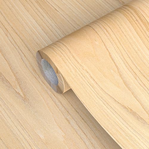 GSCIT Club Wood Veneer, 8 inch x 50ft Maple Edge Banding Preglued Flexible, Veneer Tape Banding for Cabinet Repair Furniture Restoration
