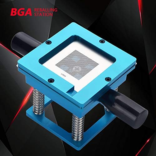 Shopping Spree Reballing Station, Reballing Solder Repair Rework Station Kit,Reballing Station Solder Rework Kit Soldering Station+Stencils+Balls Kit