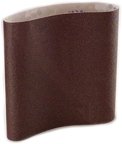Sungold Abrasives 87967 Aluminum Oxide Cloth 100 Grit EZ8 Floor Sanding Belts (10/Pack), 8"X19"