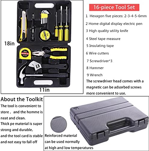 Car Emergency Roadside Kit Car Safety Kits for Vehicles with Jumper Cables