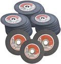 WFLNHB 100 Pack 4 Inch x 0.040 Inch x 5/8 Inch Metal and Stainless Steel Cut Off Wheels Fit for Angle Grinders