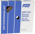 Norton Metalite Cloth Backed Sandpaper Roll, 120 Grit Sandpaper, Woodworking and Automotive Sandpaper, 1-1/2 Inches Wide, Continuous Roll of 50 Yards