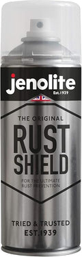 JENOLITE Rust Shield Aerosol - Anti Rust Spray, Protection Against Rust & Corrosion for Automotive and Metal - 400ml (13.5 fl oz)