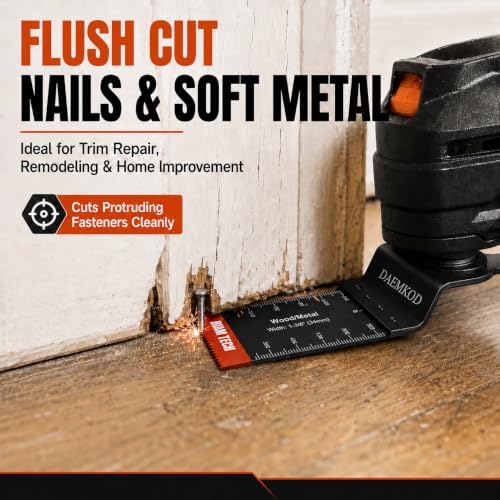 55PCS Bi-Metal Oscillating Tool Blade for Metal, Wood & Plastic