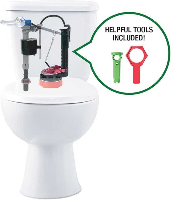 Fluidmaster K-400H-038-T4 PerforMAX 3 in. Everything Toilet repair kit, No Size, Multi
