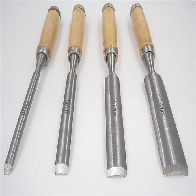 1Pcs Woodwork Wood Carve Woodcarve Gouge Chisel Sculpture Craft Woodcut Art Artist Carpenter Chip Carpentry Mortise Sculpte,Half Round Chisel,38mm