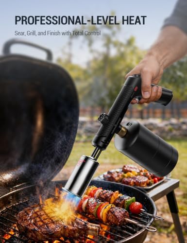 ThermoMaven Propane Torch Gun, One-Touch Max Fire Flame Thrower