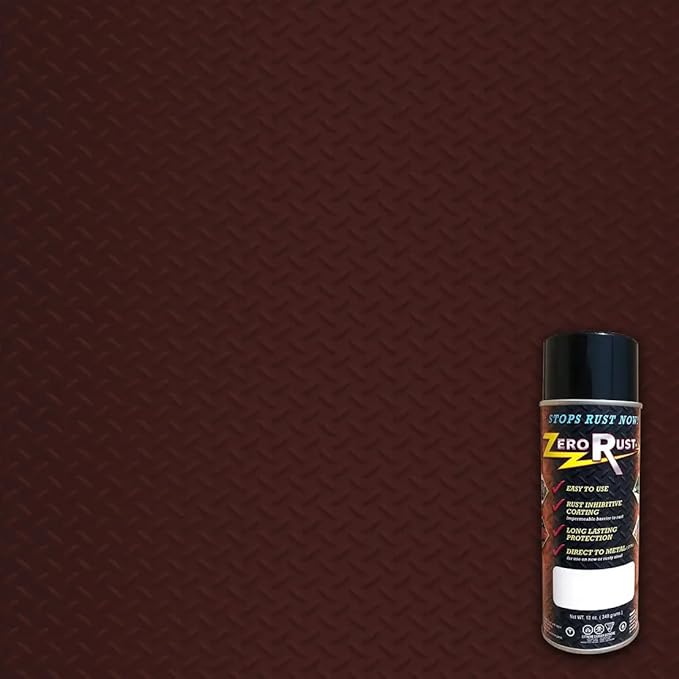 AMTECO DIVISION OF GEMINI INDUSTRIE Zero Rust® Primer (Red Oxide HP-60, 12 oz. Aerosol Can)