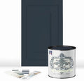 ALL-IN-ONE Paint by Heirloom Traditions, Starry Night (Midnight Blue), Quart - Durable cabinet and furniture paint. Built in primer and top coat, no sanding needed. Includes our 30 featured color