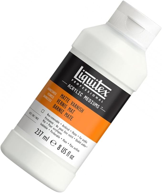 Liquitex Professional Matte Varnish, 237ml (8-oz)