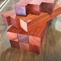 Padauk Wood Turning Blanks 4pcs - 2" x 2" x 6”