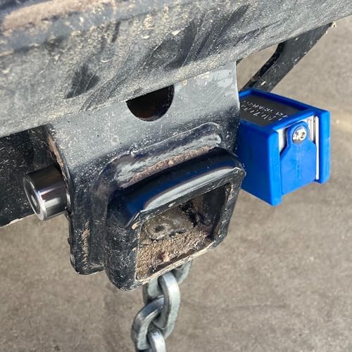 PACLOCK 80-Series Locking Hitch Pin, UCS, 400" Pin for 4" Receivers, Keyed Alike U-Pick!, 304 Stainless Steel