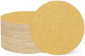 HARFINGTON 50 Pcs 3 Inch Sanding Discs 40 Grit Yellow Aluminum Oxide