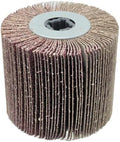 SIGNI Sandpaper Polishing burnishing Drawing Wheel Compatible with Burnishing Machine/Polisher/Sander 120x100mm (40 grit Sandpaper)