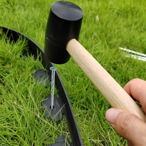 6 Inch 150 Pcs Artificial Turf Stakes Galvanized Spiral Landscape Staples
