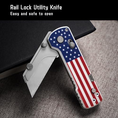 OKNIFE U1 Pro Multitool Folding Utility Knife with Folding Screwdriver
